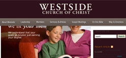Westeside Church - CMS solution